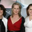 Nora Ephron avec les actrices de Julie et Julia, Meryl Streep et Amy Adams en 2009