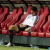 Mario Gomez durant la demi-finale de l'Euro 2012 perdue par l'Allemagne face à l'Italie, le 28 juin 2012 à Varsovie, en Pologne