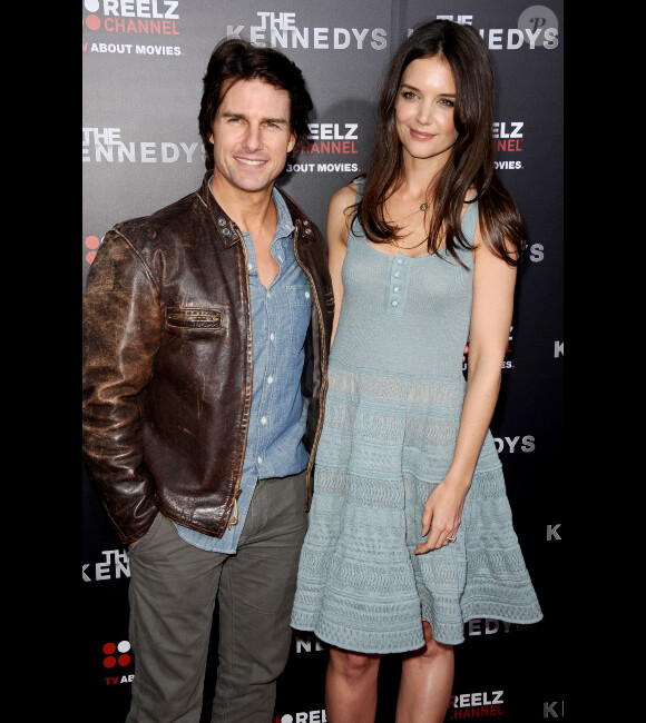 Tom Cruise et Katie Holmes en novembre 2010 à Los Angeles
