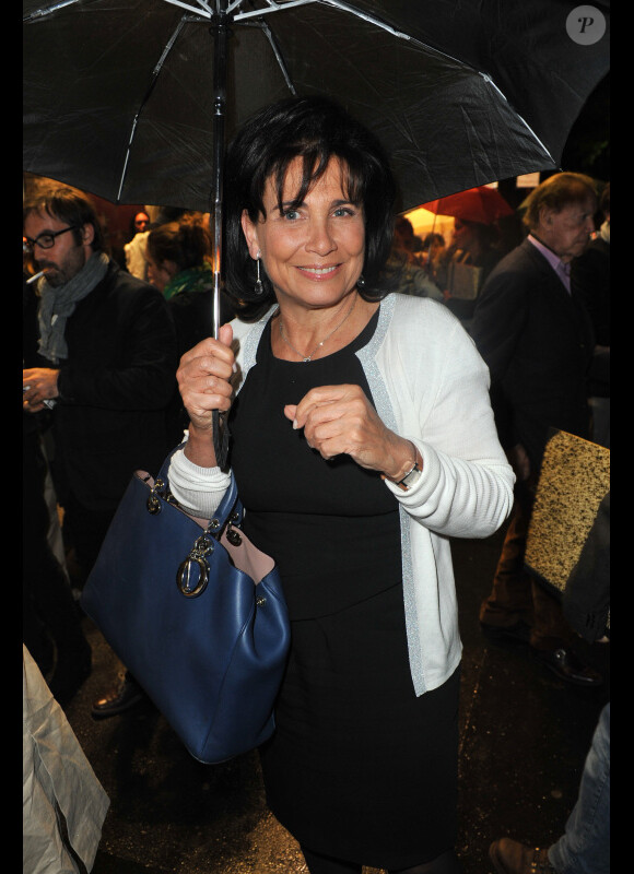 Anne-Sinclair le 5 juin 2012 à Paris