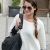 Lea Michele et Cory Monteith quittent leur hôtel parisien le 3 juillet 2012