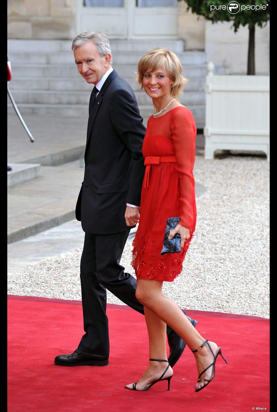 Bernard Arnault et son épouse Hélène - Purepeople