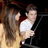 Iker Casillas très galant avec sa compagne Sara Carbonero après un dîner en tête à tête dans un petit restaurant de Madrid le 3 juillet 2012