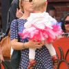 Pink et son époux Carey Hart célèbrent le 4 juillet, fête nationale américaine, à Santa Monica avec leur fille Willow.