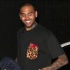 Chris Brown sort d'un club à Hollywood le 3 juillet 2012
