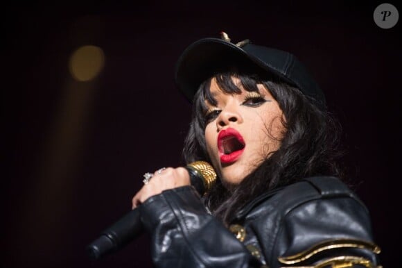 Rihanna en concert à Oslo le 29 juin 2012