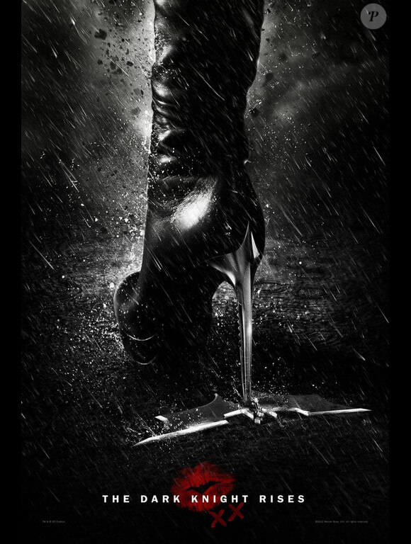 dans The Dark Knight Rises de Christopher Nolan, en salles le 25 juillet.