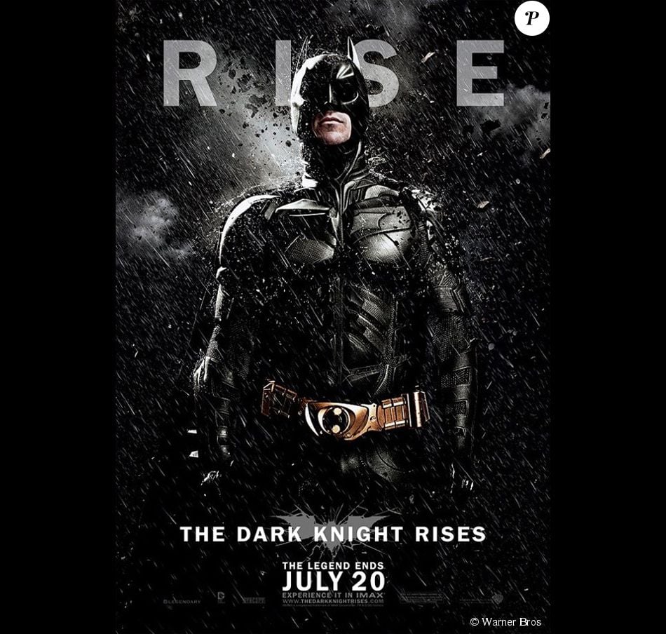 "The Dark Knight Rises" still of Christian Bale and the suit