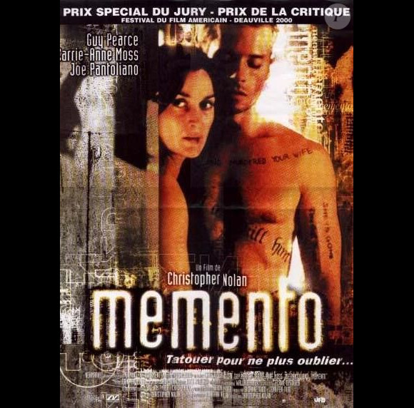 Memento (2000) de Christopher Nolan.