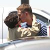 Ginnifer Goodwin et son compagnon Josh Dallas à Los Angeles, le 5 juillet 2012.