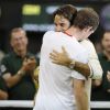 Roger Federer a reconquis Wimbledon dimanche 8 juillet 2012, décrochant son septième titre à Londres aux dépens d'Andy Murray.