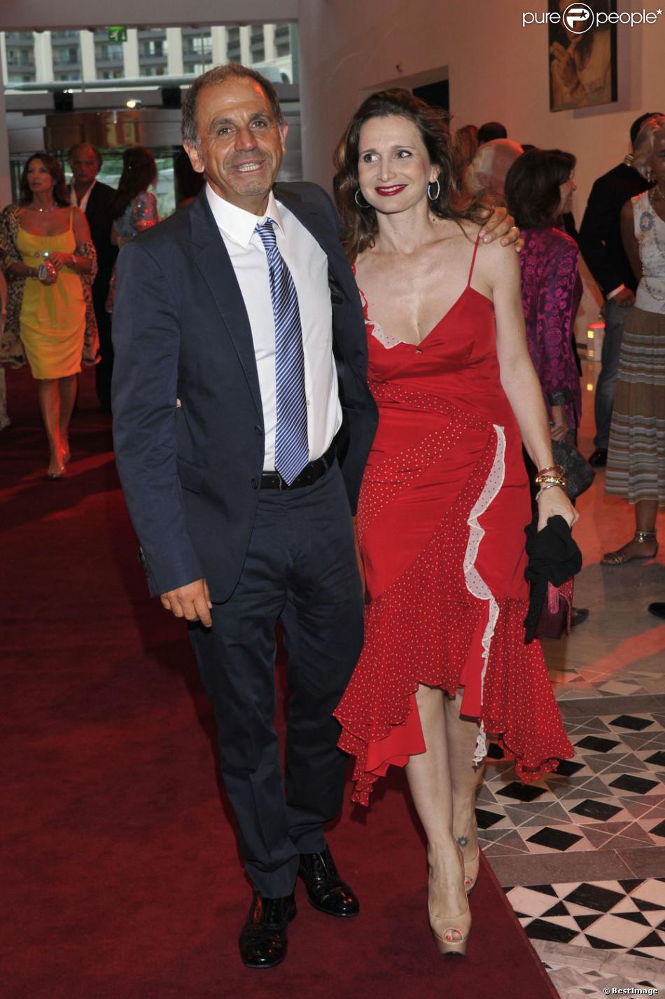 Marc Toesca était présent avec sa femme. La princesse Stéphanie de Monaco a placé le gala ...