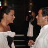 La princesse Stéphanie de Monaco, ravie de la présence de Chico Bouchiki, a placé le gala estival annuel de Fight Aids Monaco sous le signe des rythmes flamenco, lundi 9 juillet 2012 au Sporting d'été de Monte-Carlo. Chico and the Gypsies ont rythmé la soirée.