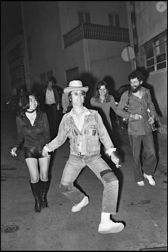 Yoko Ono et John Lennon, photo de Daniel Angeli en 1971