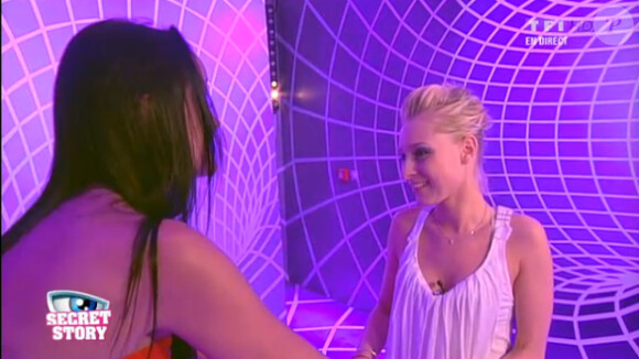 Virginie retrouve Anaïs dans l'hebdo de Secret Story 6 le vendredi 13 juillet 2012 sur TF1