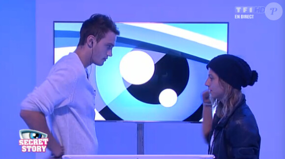 Julien et Emilie dans l'hebdo de Secret Story 6 le vendredi 13 juillet 2012 sur TF1