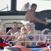 Mario Gomez, capitaine de bateau du côté d'Ibiza le 15 juillet 2012