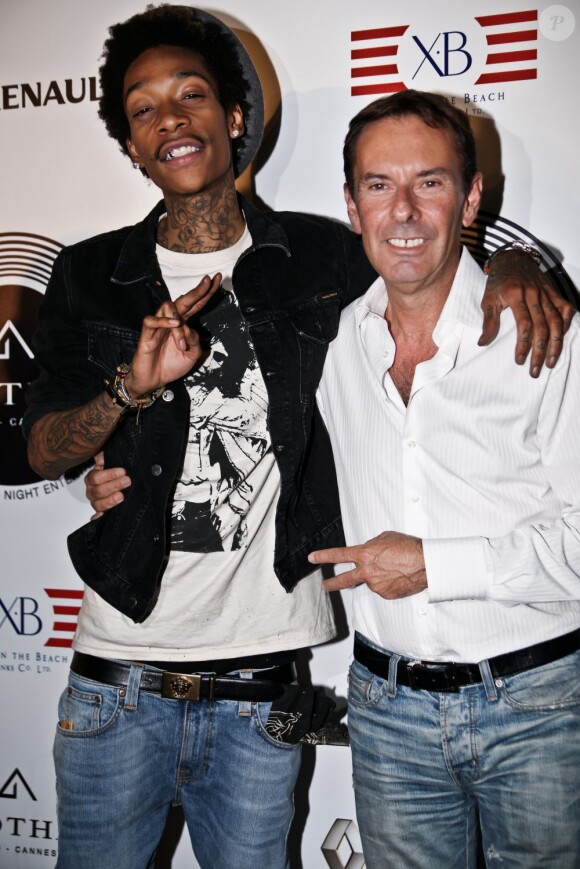 Wiz Khalifa Gotha Club à Cannes. Le 13 juillet 2012.