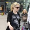 Anna Paquin à l'aéroport de Londres le 19 juillet 2012