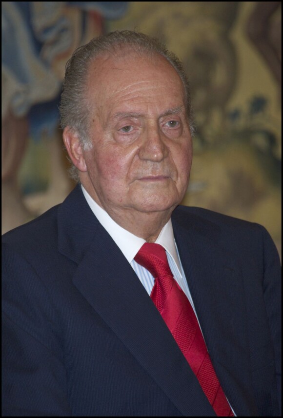 Juan Carlos le 17 mai 2012 à Madrid
