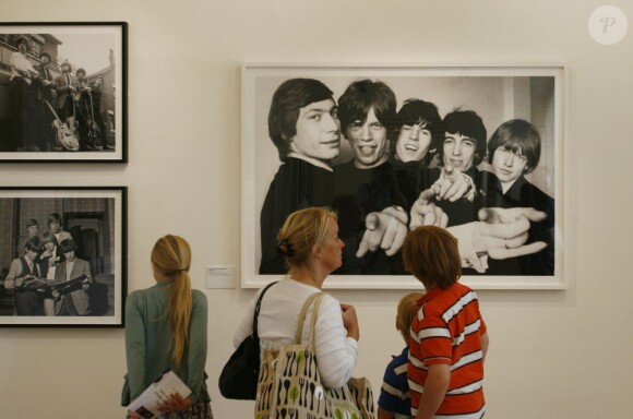 Exposition Rolling Stones à la Somerset House, Londres, le 12 juillet 2012.