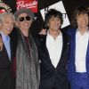 Les Rolling Stones à l'inauguration de leur exposition à la Somerset House, Londres, le 12 juillet 2012.
