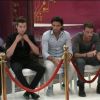 Les garçons lors des Secrets d'or dans Secret Story 6
