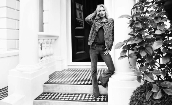 Kate Moss, sublimée par le duo de photographes Inez et Vinoodh pour la campagne automne-hiver 2012 de Liu Jo.