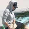 Amber Rose passe l'après-midi à son hôtel, Hollywood, Los Angeles, le 26 juillet 2012