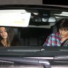 Mila Kunis et Ashton Kutcher rentrent chez eux après un dîner au Duplex Restaurant, à Los Angeles. Jeudi 26 juillet 2012
