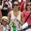 Jessica Alba emmène ses filles Honor et Haven au Zoo de Central Park. A New York, le 27 juillet 2012.