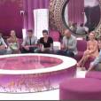  Les habitants dans le salon dans Secret  Story  6, samedi 28 juillet 2012 sur TF1 
