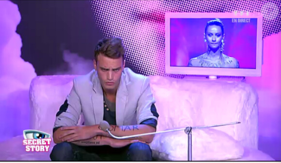 Julien dans Secret Story 6, samedi 28 juillet 2012 sur TF1