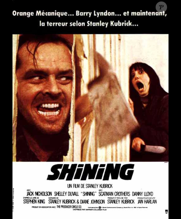 Le film Shining de Stanley Kubrick (1980)