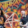 Anthrax : Joey Belladonna et Scott Ian sur scène en juin 2012 au festival Rock im Park de Nuremberg