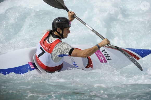 Emilie Fer a décroché l'or olympique du slalom en kayak le 2 août 2012 à Londres