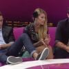 Julien, Fanny et Sacha dans l'hebdo de Secret Story 6 le vendredo 3 août 2012 sur TF1