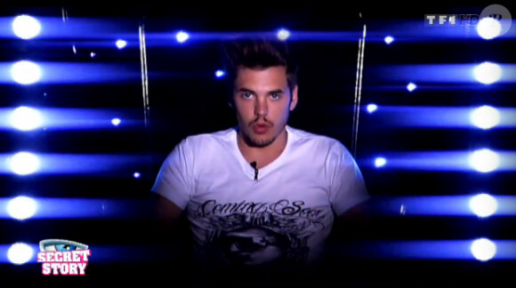 Yoann dans l'hebdo de Secret Story 6 le vendredo 3 août 2012 sur TF1