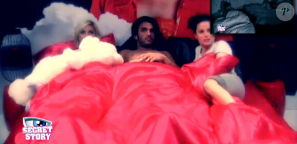 Nadège, Thomas et Capucine dans l'hebdo de Secret Story 6 le vendredo 3 août 2012 sur TF1