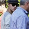 Justin Bieber, à Los Angeles, le vendredi 3 août 2012.