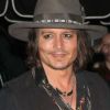 Johnny Depp à l'after party du concert Aerosmith, le 6 août 2012 à Los Angeles.