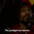 Très concentré, Snoop Lion dans le documentaire  Reincarnated 