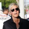 Ellen DeGeneres à la sortie du salon de coiffure Benjamin à West Hollywood le 9 août 2012