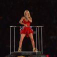 Geri Halliwell superbe pour le retour des Spice Girls sur la scène des JO le 12 août 2012