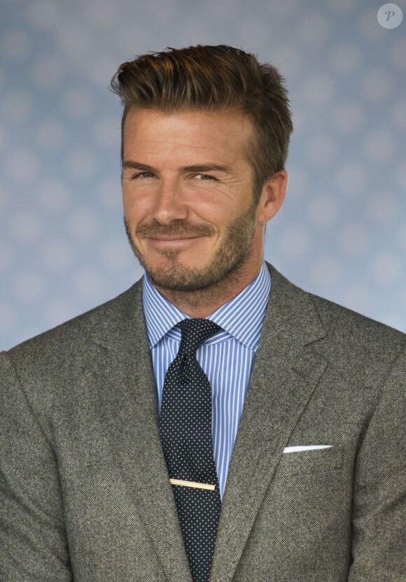 David Beckham à Londres, le 27 juillet 2012.