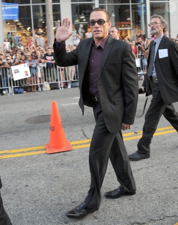Jean-Claude Van Damme à la première de The Expendables 2 à Los Angeles le 15 août 2012