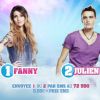 Julien et Fanny sont nominés dans l'hebdo de Secret Story 6 le vendredi 17 août 2012 sur TF1