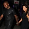 Exclu - Kanye West et Kim Kardashian à New York, le 8 août 2012.