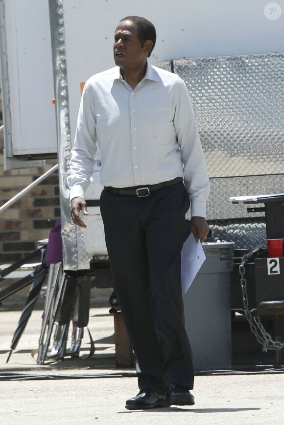 Forest Whitaker sur le tournage de The Butler à la Nouvelle-Orléans, le 20 août 2012.
