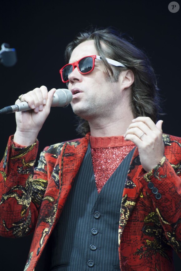 Rufus Wainwright au festival anglais Latitude, le 15 juillet 2012.